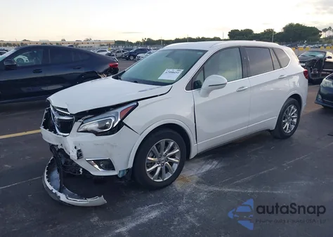 2020 Buick Envision Fwd Essence z USA, uszkodzony, nr VIN LRBFXCSA8LD227378